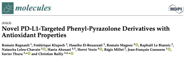 Novel PD-L1-Targeted Phenyl-Pyrazolone Derivatives with Antioxidant Properties